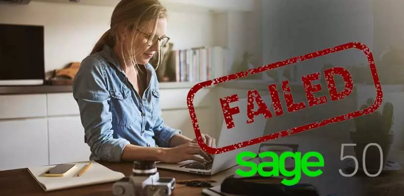 Failed to create the license service in sage 50