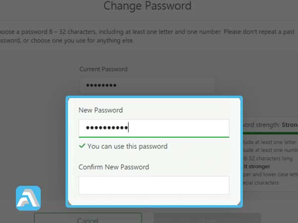 Confirm New Password