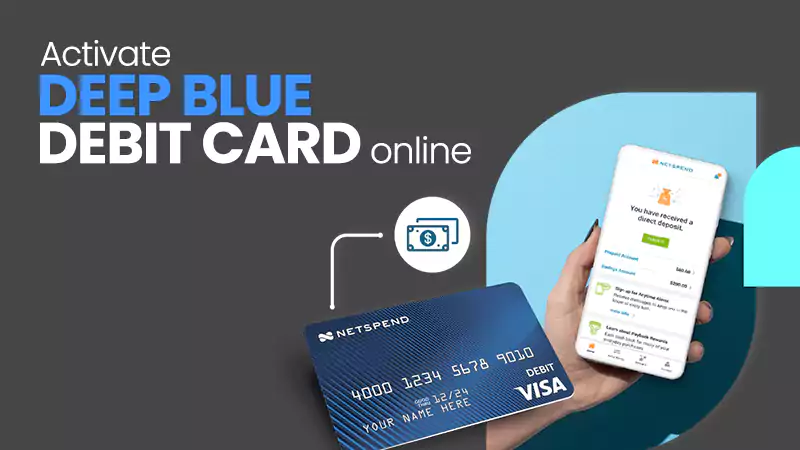 deep blue debit card