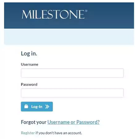 Milestone credit card portals