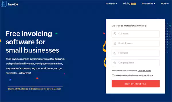 zoho Invoice