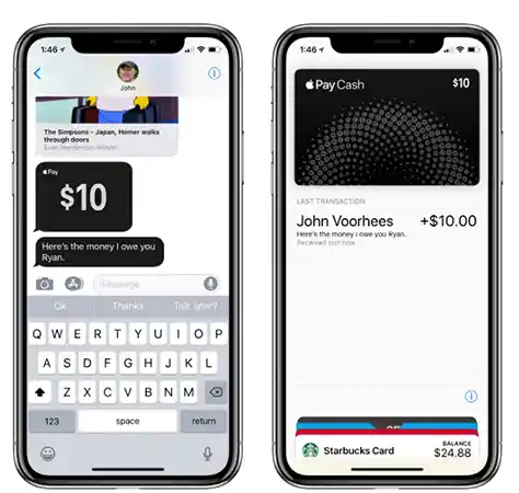 Apple Pay in iMessage