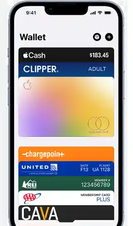Apple pay on iPhone 