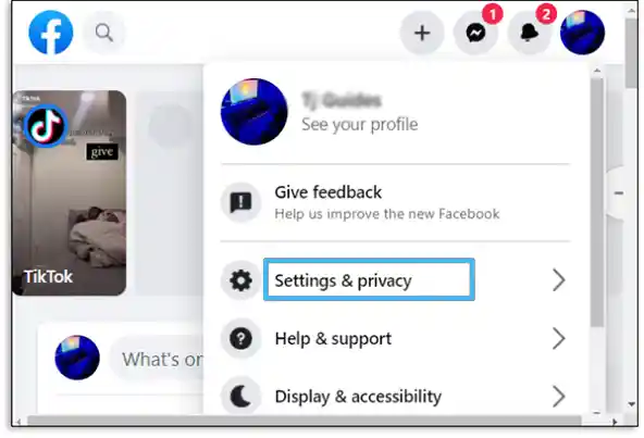 Facebook settings and privacy