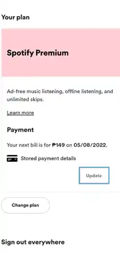 Tap Update