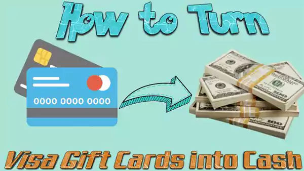 Converting visa cards to cash
