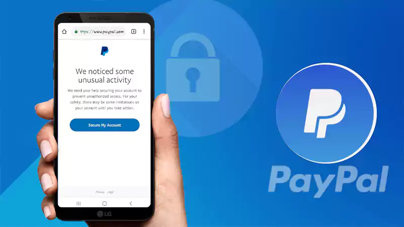 pay pal account locked