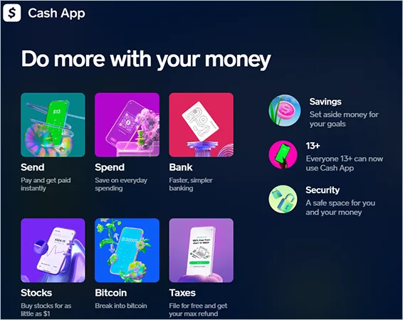 Features of Cash App