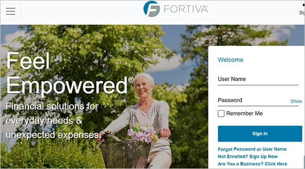 Fortiva Website