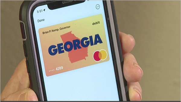 Georgia debit card
