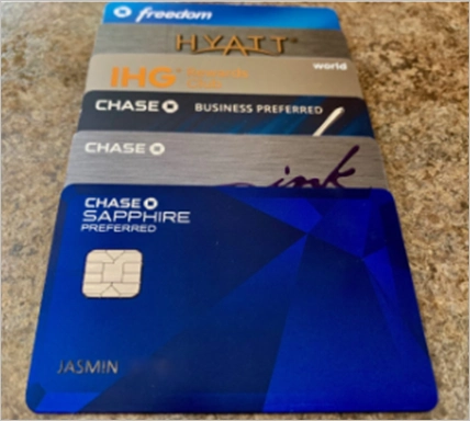 Chase credit carrd