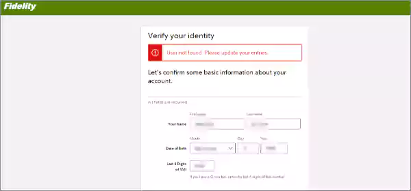 Verify your identity2