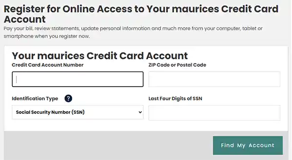 account registration