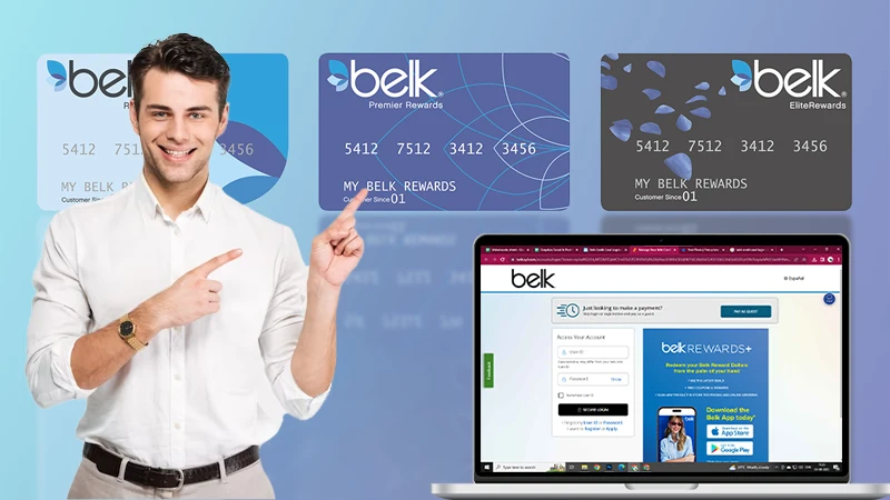 belk credit card login