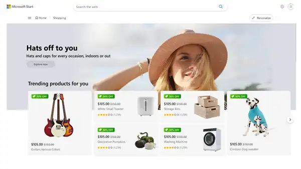 shopify home page