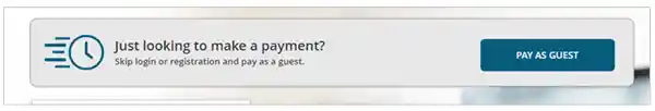 Tap on the Pay as a Guest button