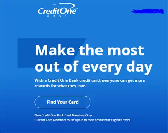 Find your card homepage