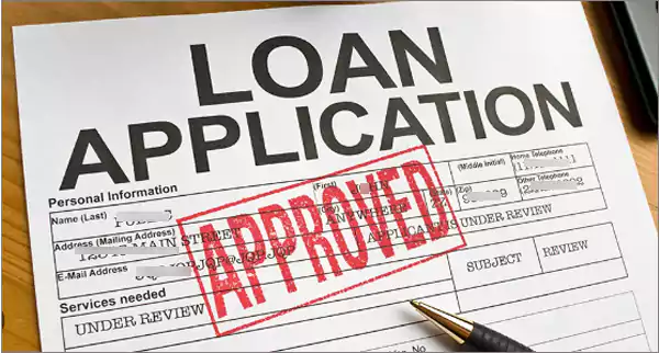 Approved loan application