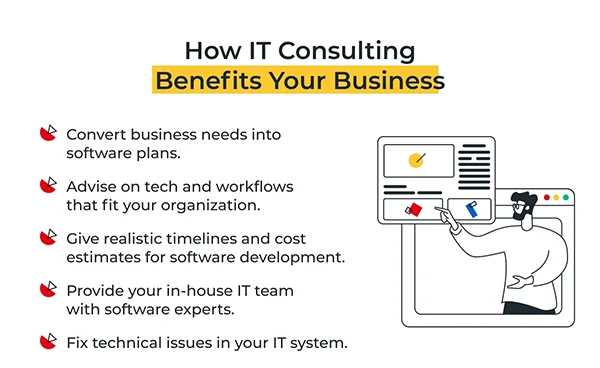 IT consulting benefits image