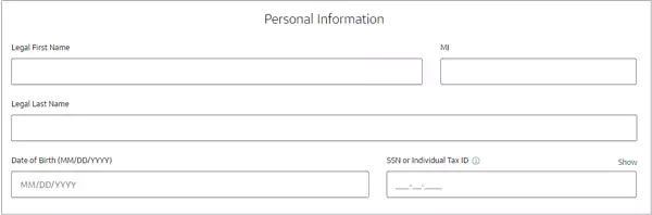 Menards card application process