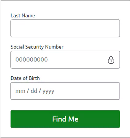 Menards username and password recovering steps