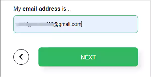 Enter your email address