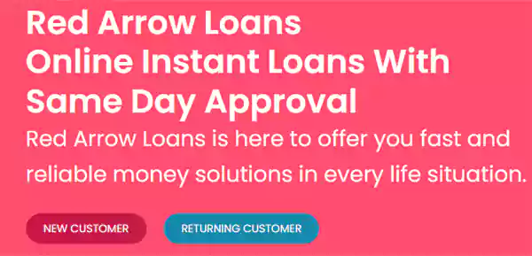 Red Arrow Loans homepage1