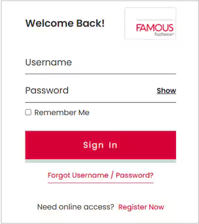 Username and Password Option