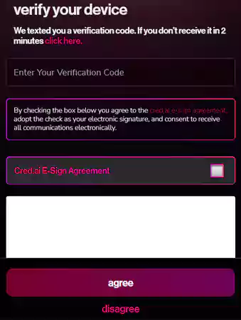 Enter verification code