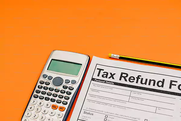Tax Refund form