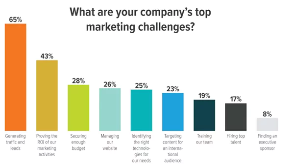 The Company's Top Marketing Challenges