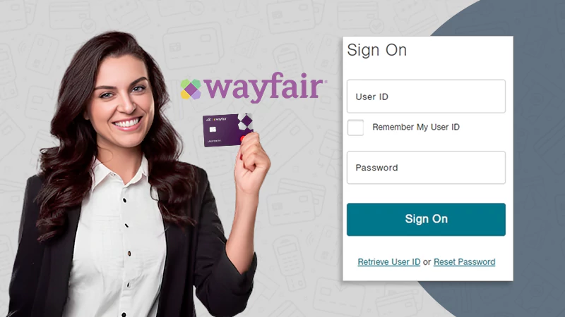 wayfair credit card login