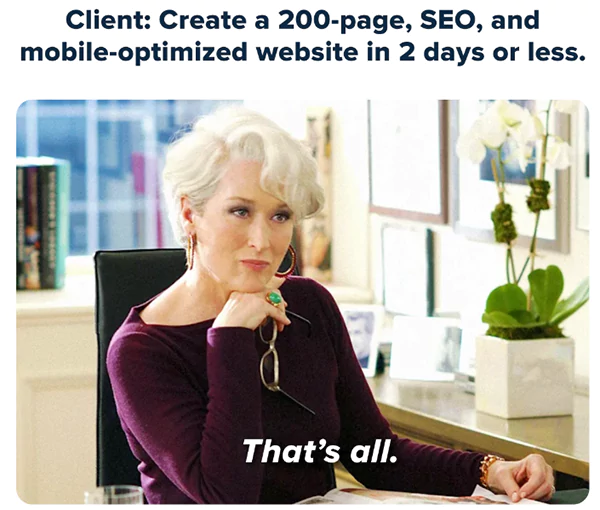 Optimizing Website Meme