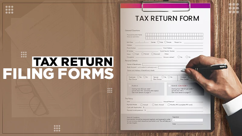 tax return filing forms