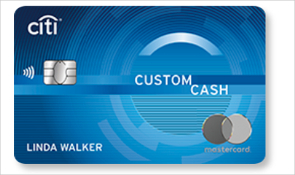 Citi Custom Cash card